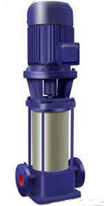 Vertical multistage pipeline pump