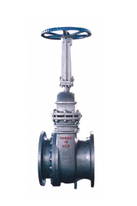 Slagging gate valve
